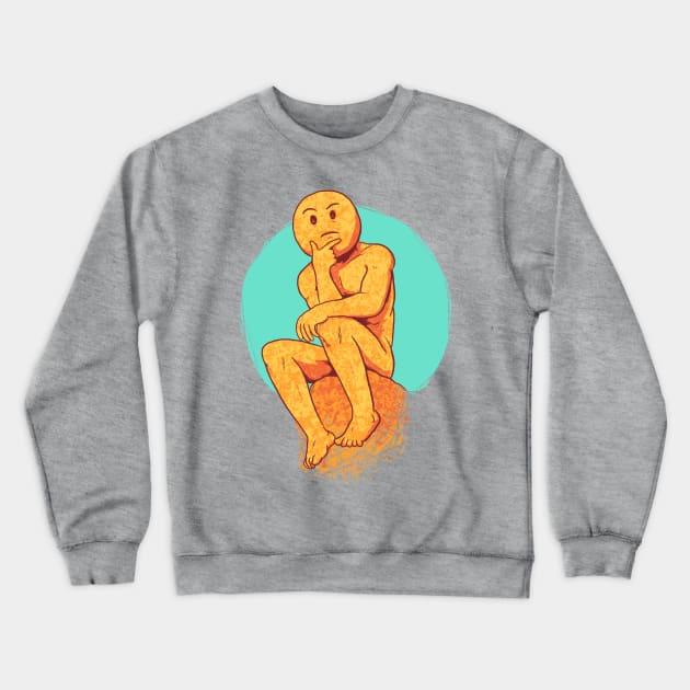 THE THINKER Crewneck Sweatshirt by Talehoow